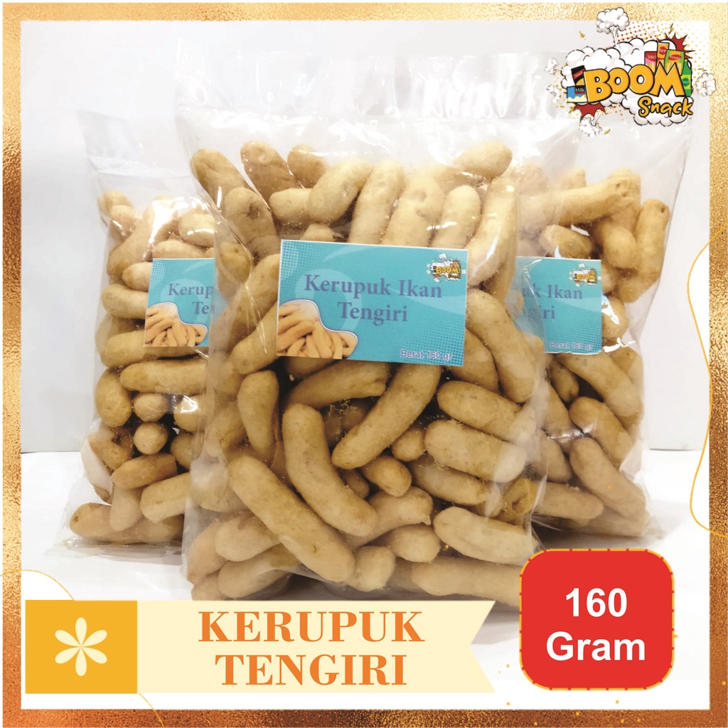 KG - Kerupuk Ikan Tengiri Kemasan 160 Gram