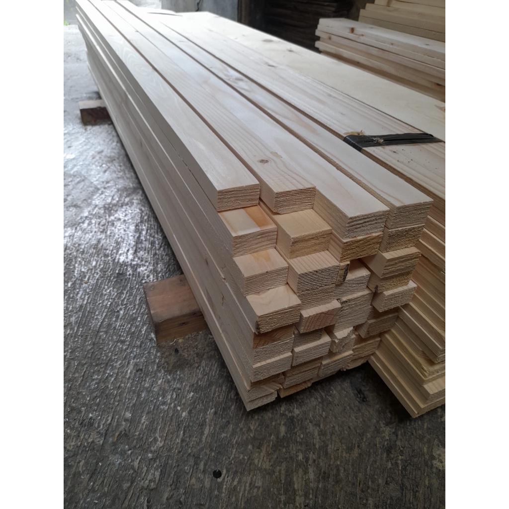 balok papan kayu jati belanda