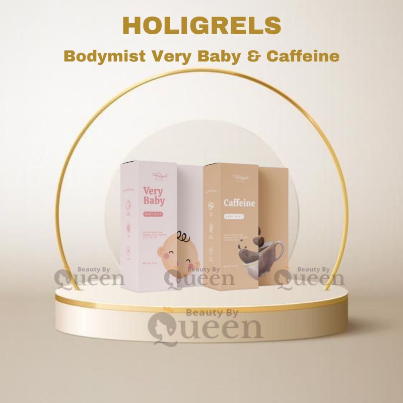 Body Mist Holigrels | Body Mist Caffeine & Body Mist Very Baby
