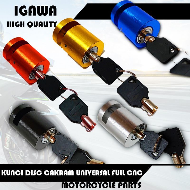 kunci Disc Cakram Depan/Belakang Model Bulat Almunium Censi Universal Motor