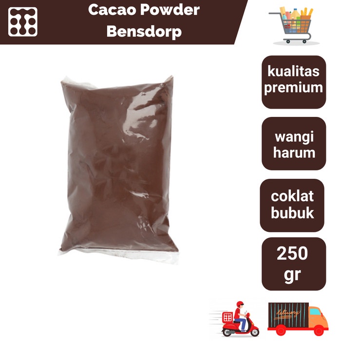 

[BISA COD] CACAO POWDER BENSDORP 250 GR