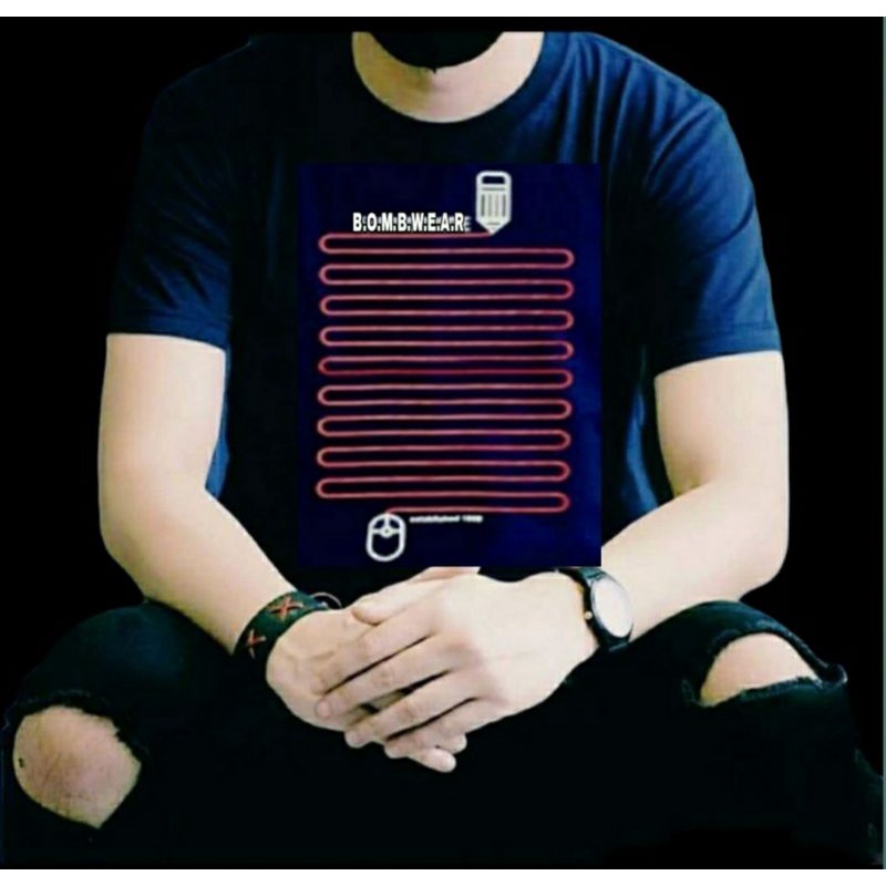 KAOS PRIA DISTRO/KAOS PREMIUM