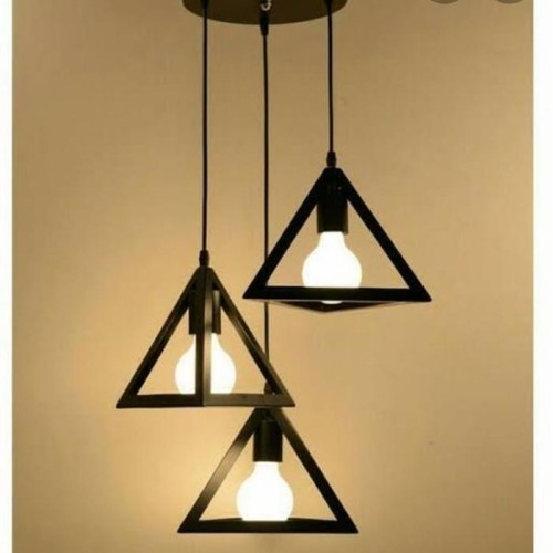 Lampu Gantung Lampu Lampu Gantung Minimalis Lampu Gantung 3 in 1 - segitig