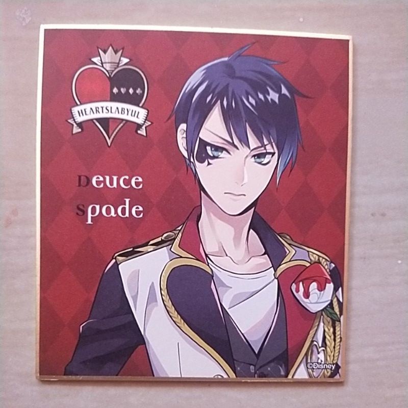 Twisted Wonderland Shikishi Deuce Spade Heartslabyul