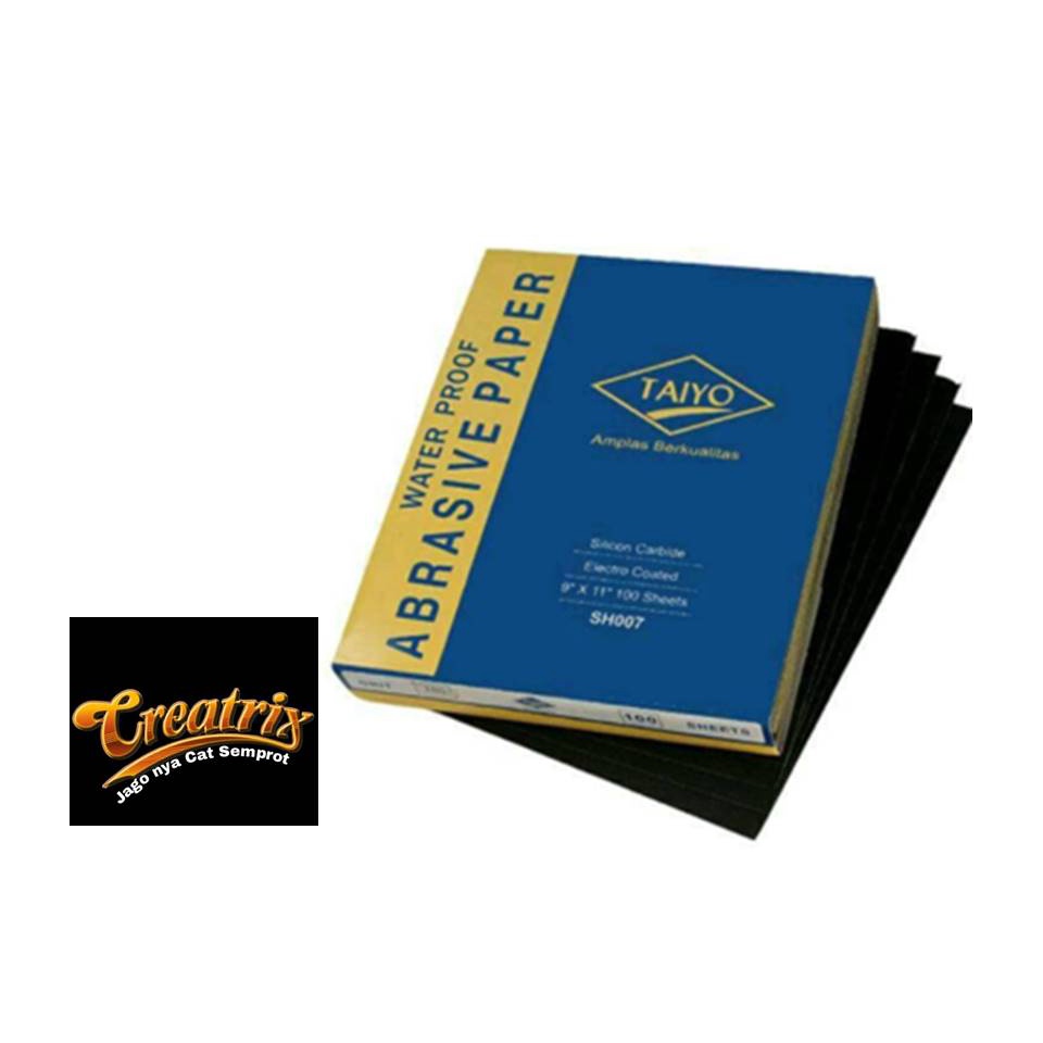 AMPLAS CAT SEMPROT SAPPORO KERTAS LEMBARAN TAIYO ANTI AIR GRID 600 - 800 - 1000 - 1200 - 1500 - 2000