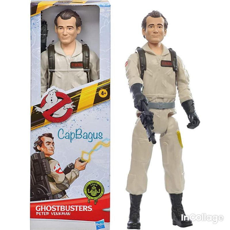 Ghostbusters 1984 Classic Movie Action Figure Peter Venkman Doll Original Hasbro Mainan Boneka Figur