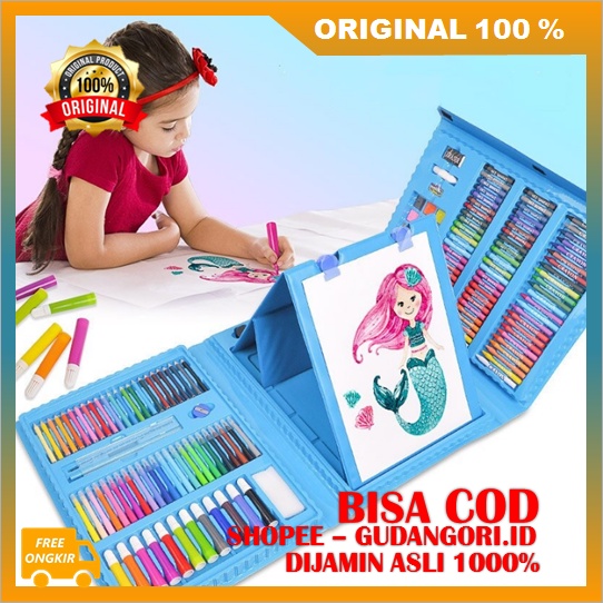 

Crayon Set Kids Alat Lukis Set For Kids Set Crayon Lengkap Set Crayon 208 pcs ORIGINAL