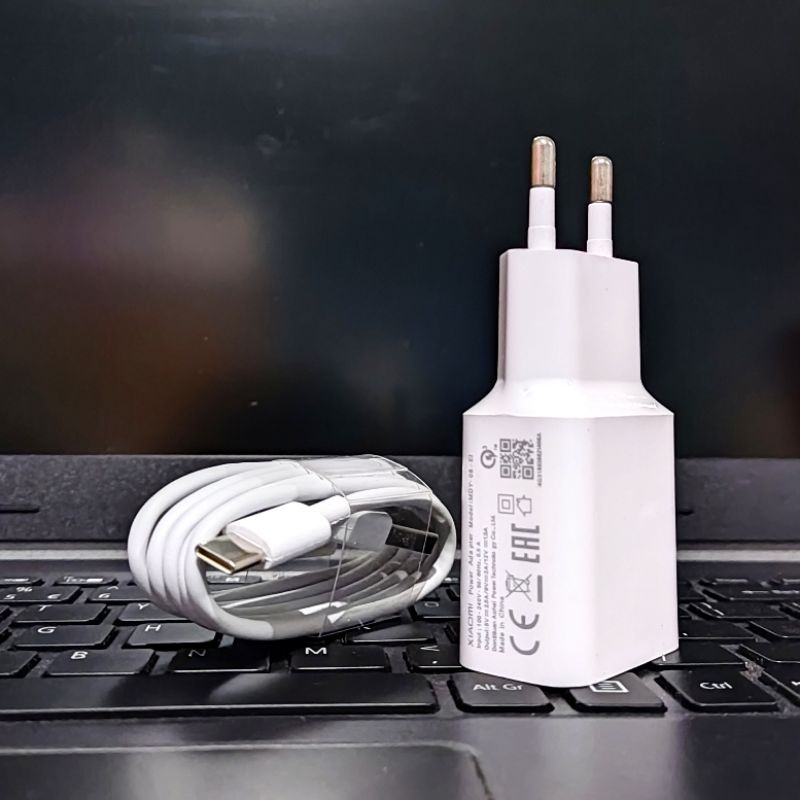 CHARGER ORI XIAOMI TYPE-C QUICK CHARGE 3.0 ~ CHARGER XIAOMI MI A1  MI A2  MI 8  REDMI NOTE 7 NOTE 8