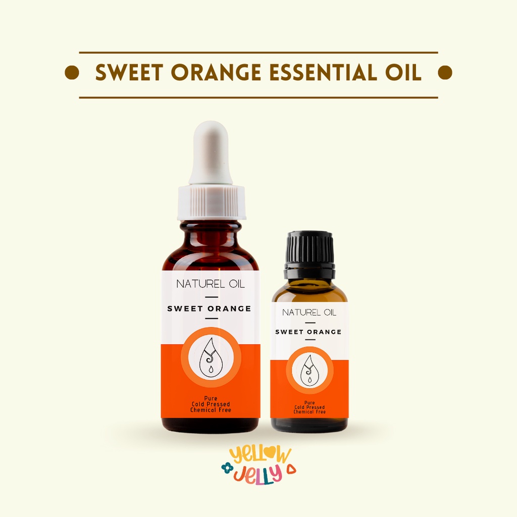 Sweet Orange Essential Oil 100% - minyak jeruk manis