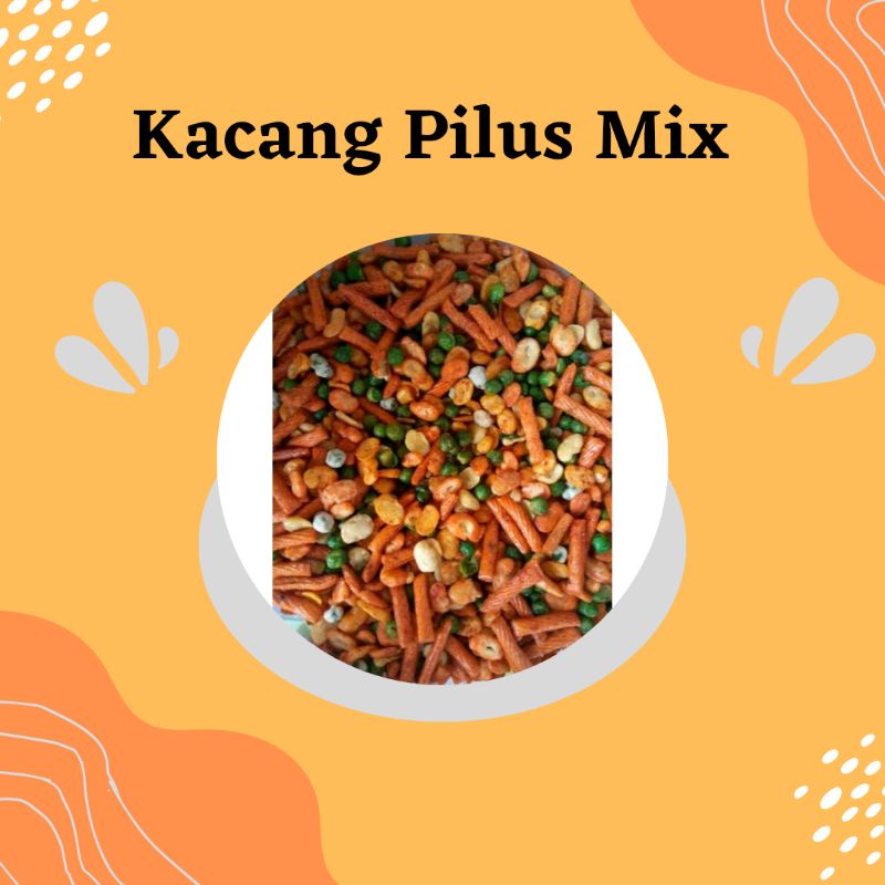 

KODE A| KACANG PILUS MIX 500 GRAM|KACANG MIX ENAK NYAMS
