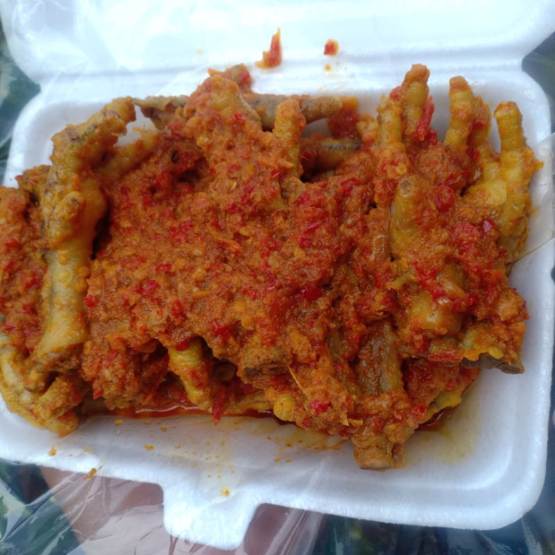 

paket jumbo ceker pedas