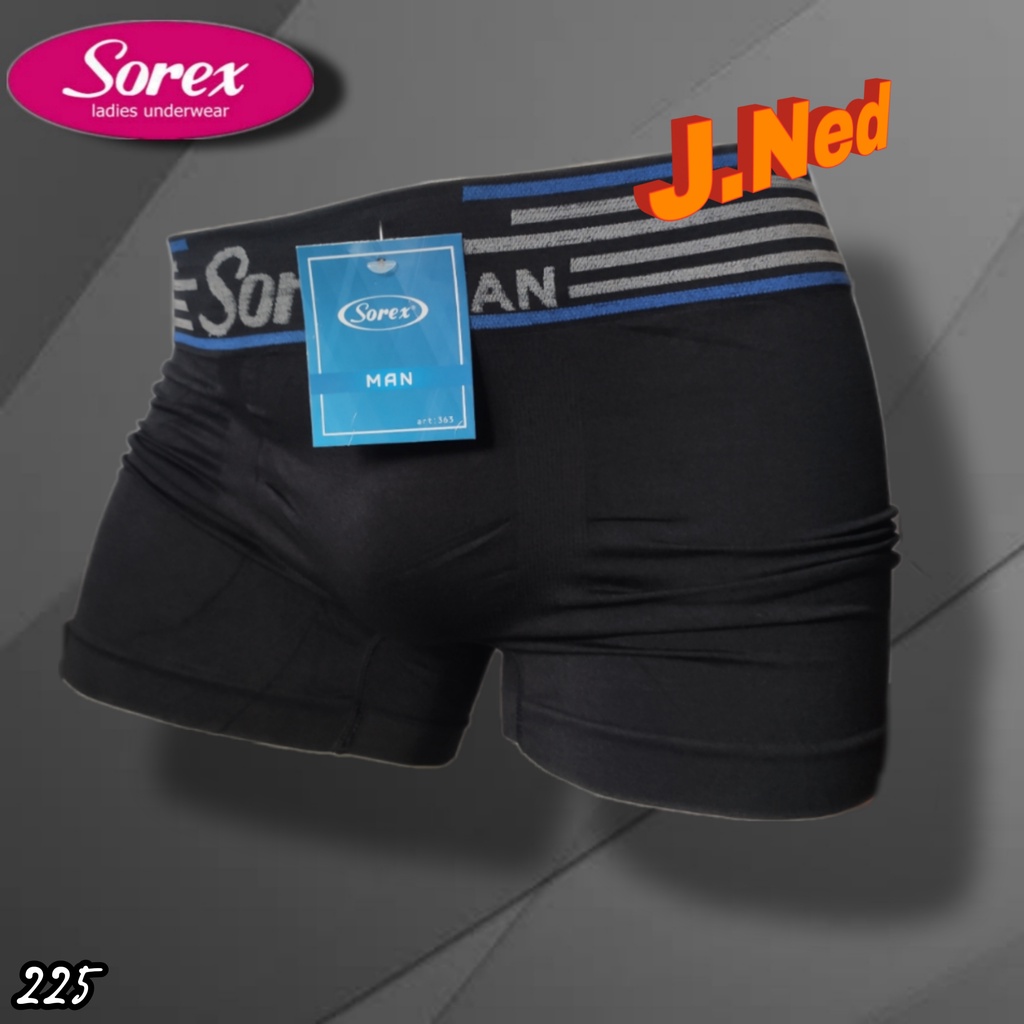 J225 CD BOXER PRIA IMPORT  CELANA DALAM BOXER PRIA SOREX FREE SIZE ( FIT TO XL )