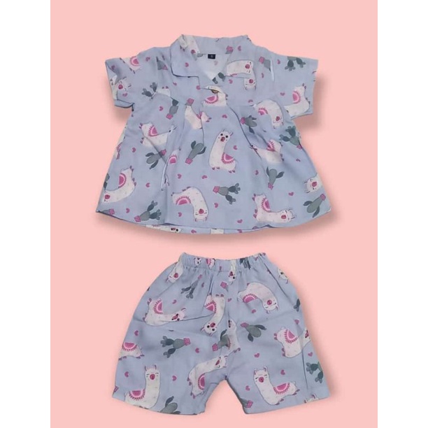 Setelan rayon anak perempuan One set anak perempuan one set rayon anak perempuan Setelan Anak bahan rayon