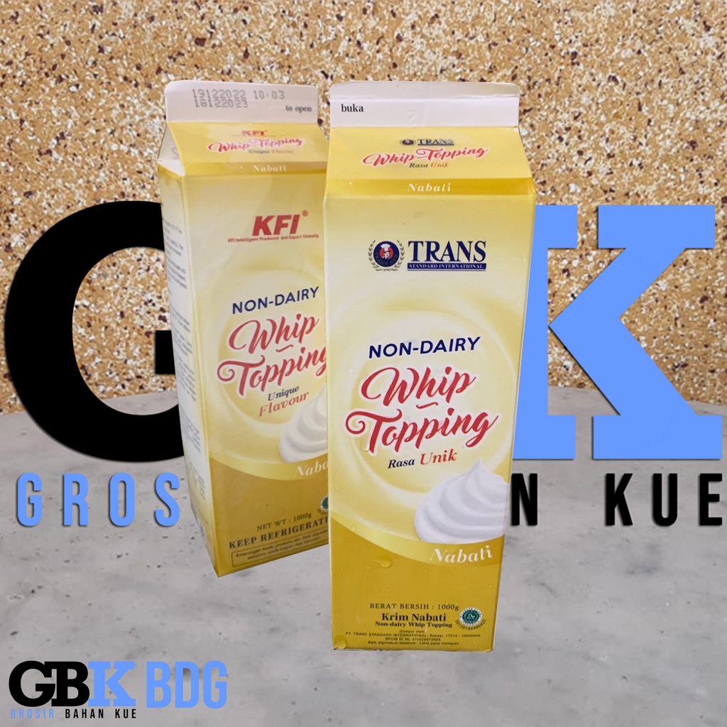 

Whipping Cream Trans Gold 1 Liter