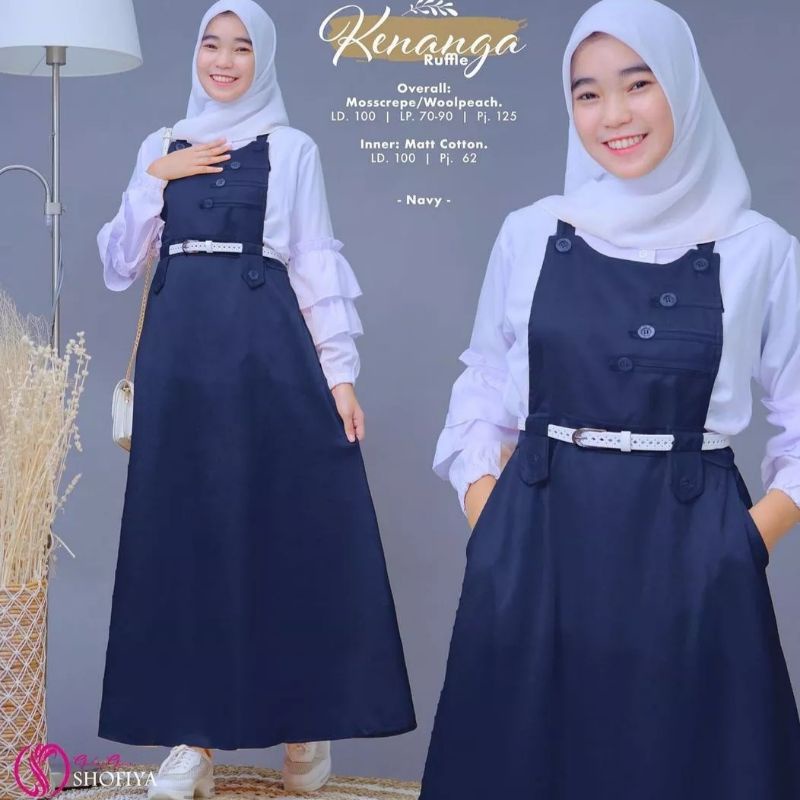 Angelyapbunny Setelan Overall Kenanga Fit XL