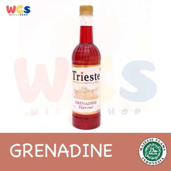 

TRIESTE SIRUP GRENADINE - SIRUP RASA DELIMA - 650 ML