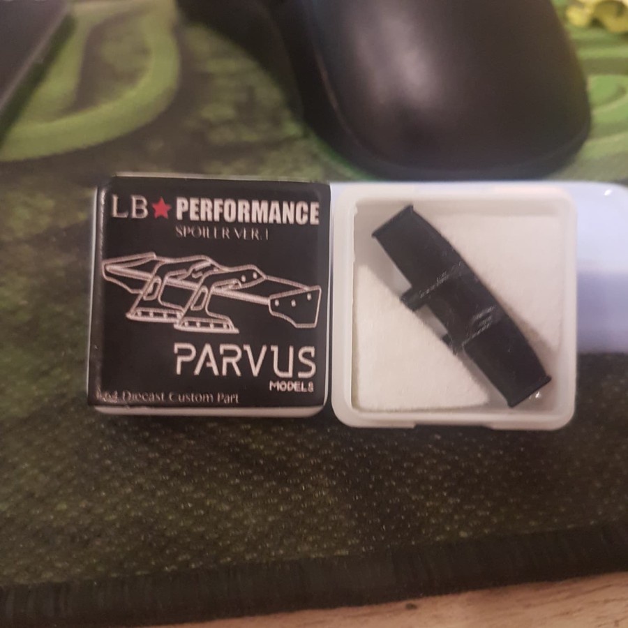 Parvus Models Diecast Custom Parts Spoiler Liberty Walk LB Resin Wing