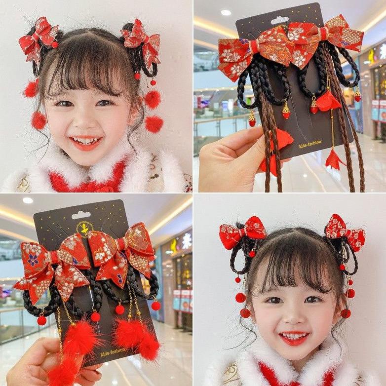 PRODUK- PITA RAMBUT ANAK / JEPIT RAMBUT IMLEK / IKAT RAMBUT IMLEK / PITA IMLEK IMPORT / PITA CNY MER