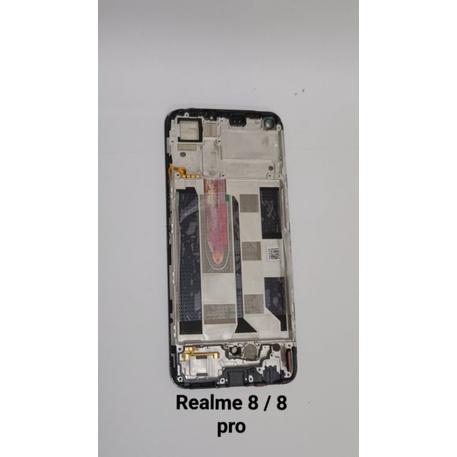 lcd ori copotan realme 8 / 8 pro