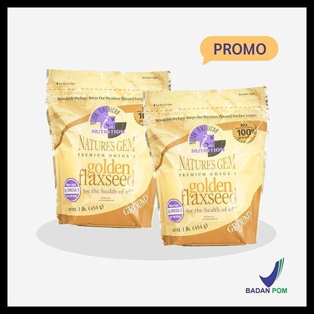 

PAKET PROMO 2 BKS GOLDEN FLAXSEED NATURE'S GEM KODE 303