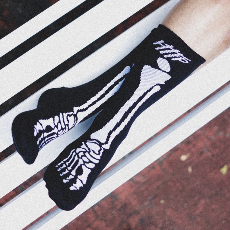 Kaos Kaki Pendek oldschool pria wanita motif