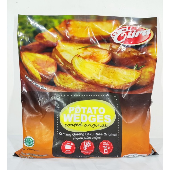 

Etira Potato Wedges Original / Kentang Wedges Original - 750 Gram