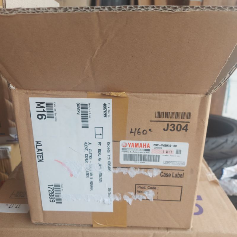 Paket Bureng Piston Yamaha Nmax 2DP Original Yamaha