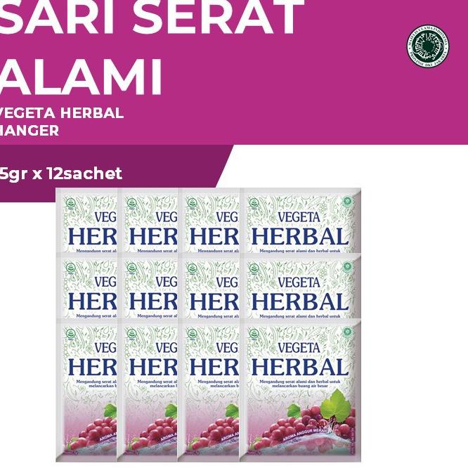 

(Terbaik) Vegeta Herbal Hanger 12'S X 5 Gr (1 pack)
