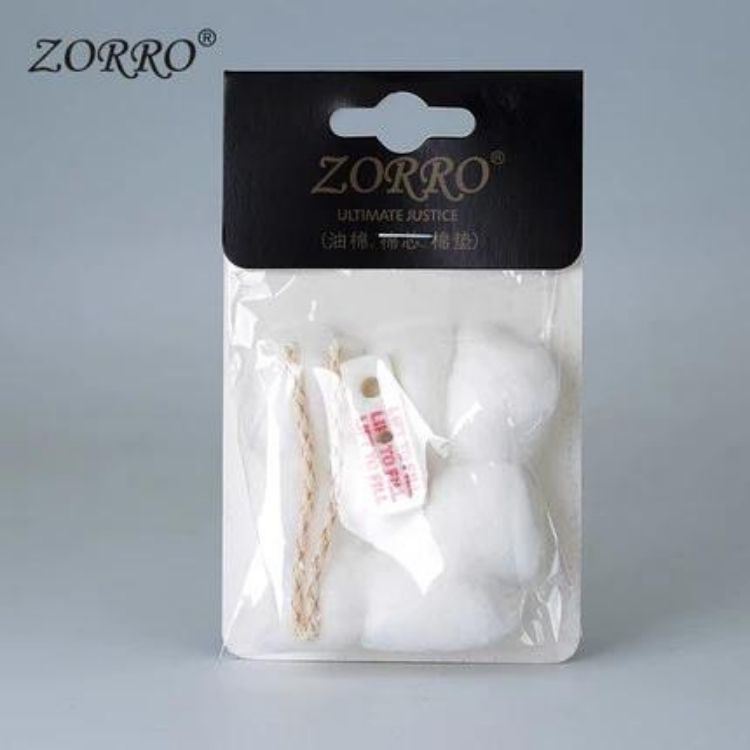 Zorro Kapas dan sumbu zippo
