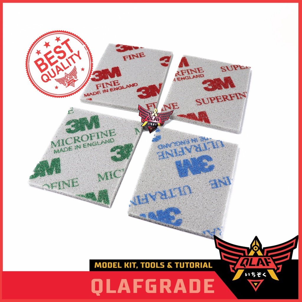 SANDING SPONGE SANDPAPER 3M / AMPLAS GUNDAM