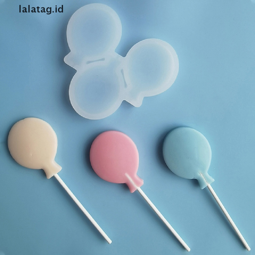 [lalatag] Cetakan Silikon Balon DIY Lolipop Fondant Candy Resin Clay Cetakan Coklat [ID]