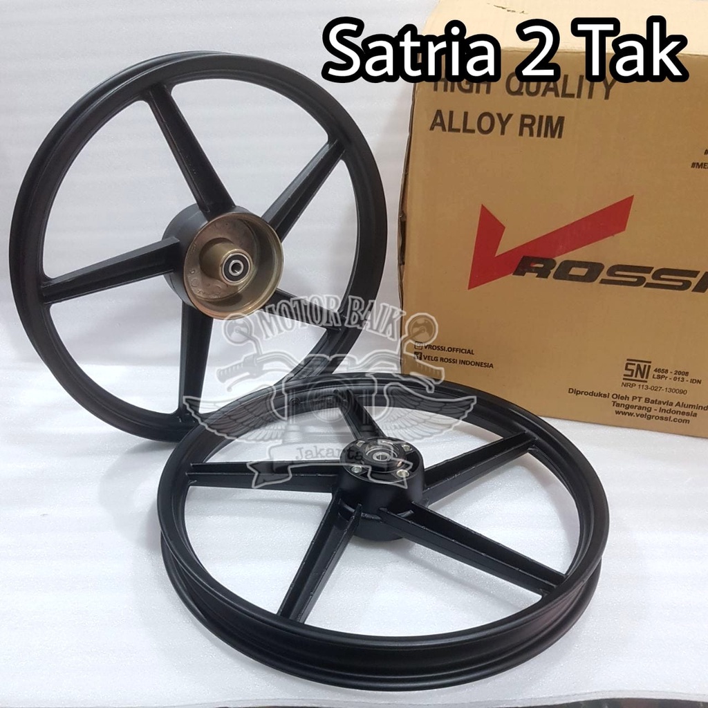 velg pelek velek racing satria 2 tak palang 5 goose merk VROSSI 140 160 ring 17 1set