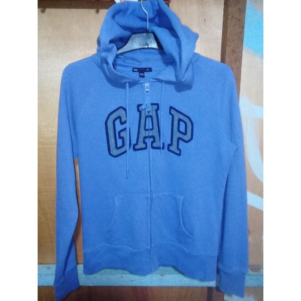Zipper Hoodie GAP Biru