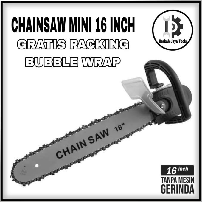 Sale Adaptor Chainsaw 16 Inch Mesin Gerinda Tangan - Gergaji Mesin Mini Termurah