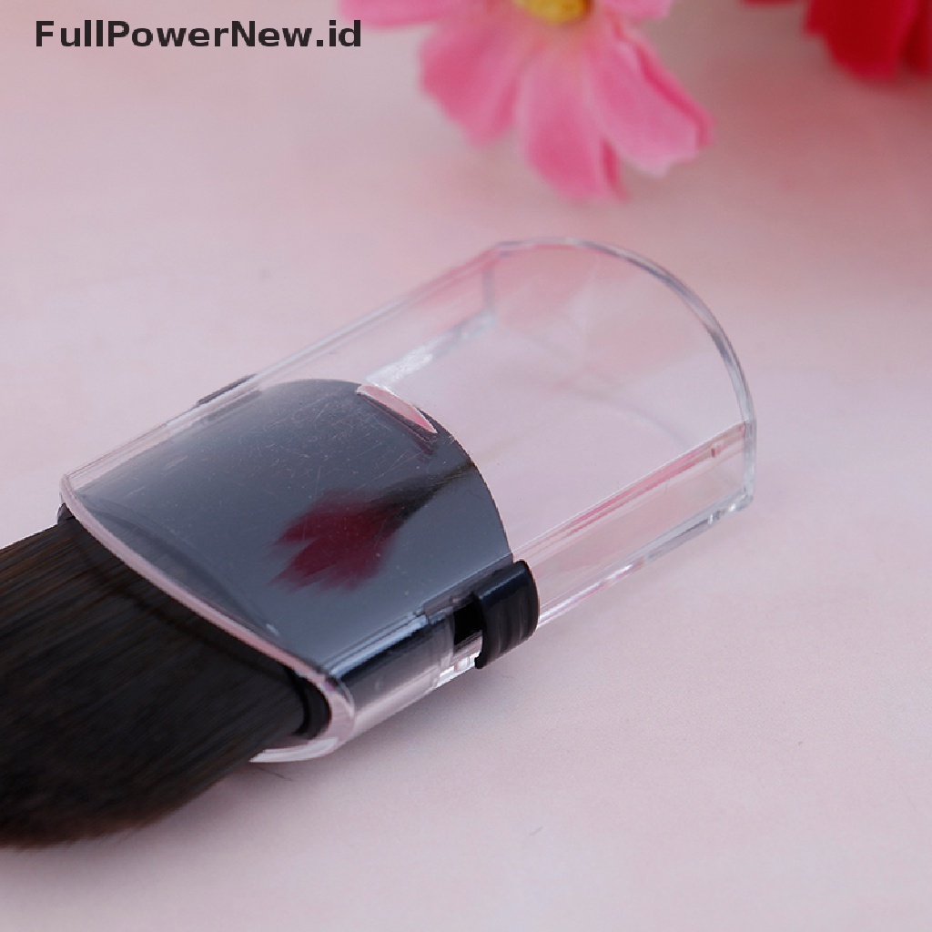 Power Mini Blusher Makeup Brush Portable Travel Lembut Teleskopik Single Face Foundation ID