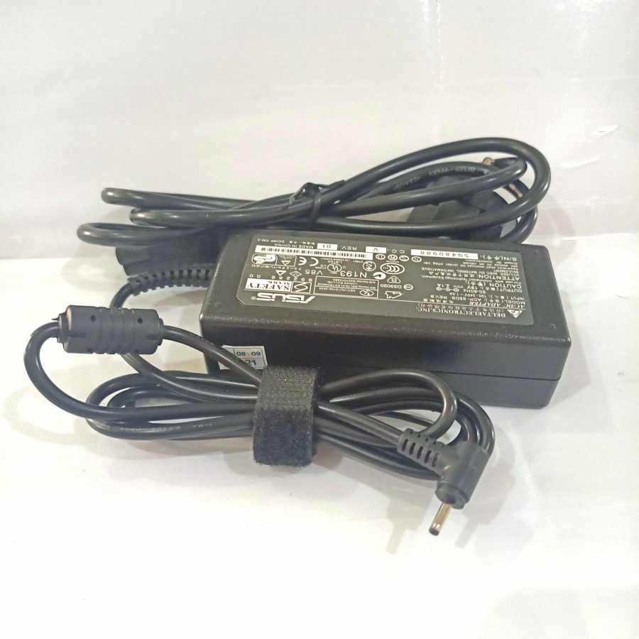 Adaptor Charger Laptop Asus EeePC 1015, 1015PE, 1015PX, 1015PW kabel power