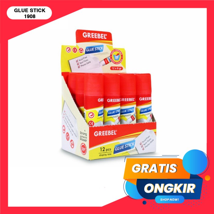 365 GREEBEL Lem Putar/Glue Stick 1908 (8gr)