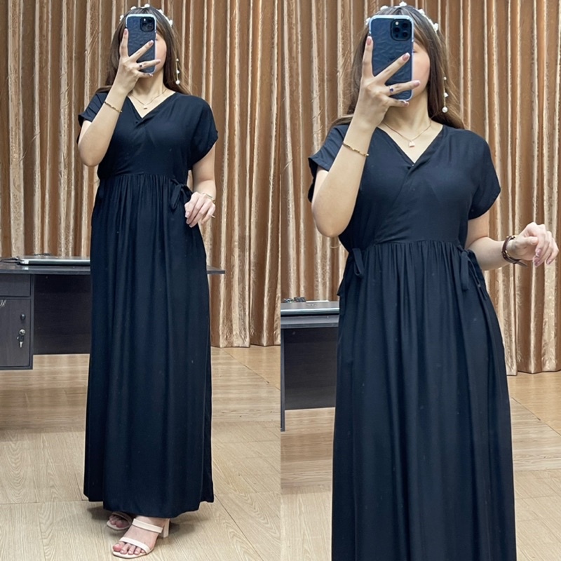 Daster VERA Long Dress Kimono Rayon Twill Premium