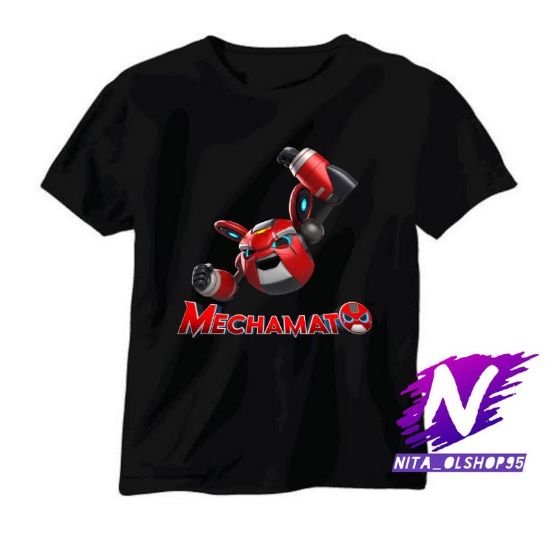 BAJU KAOS ANAK MECHAMATO MECHABOT