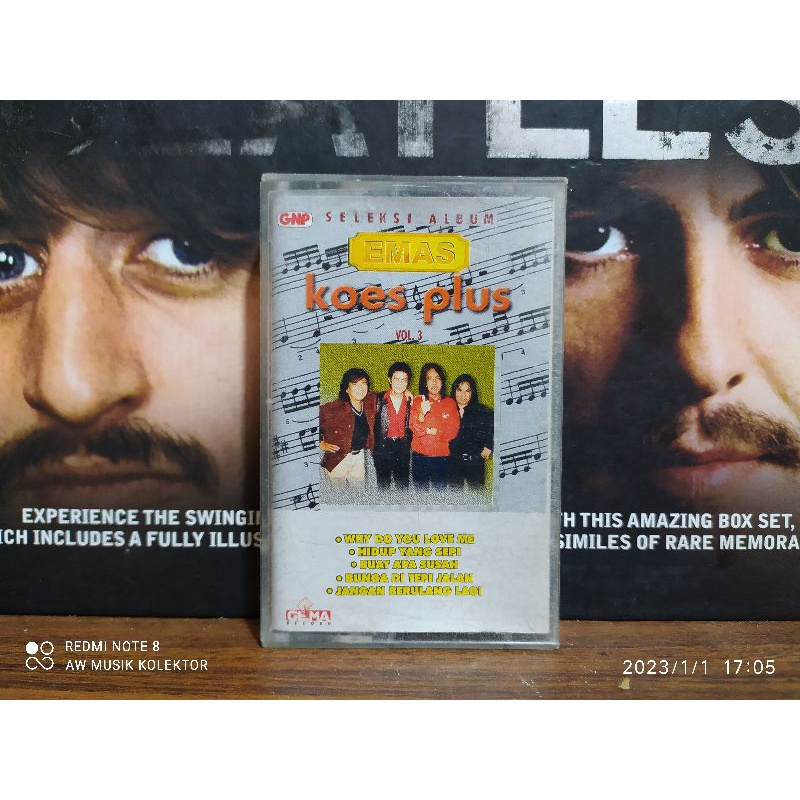 Kaset Pita : SELEKSI ALBUM EMAS KOES PLUS VOL.3.