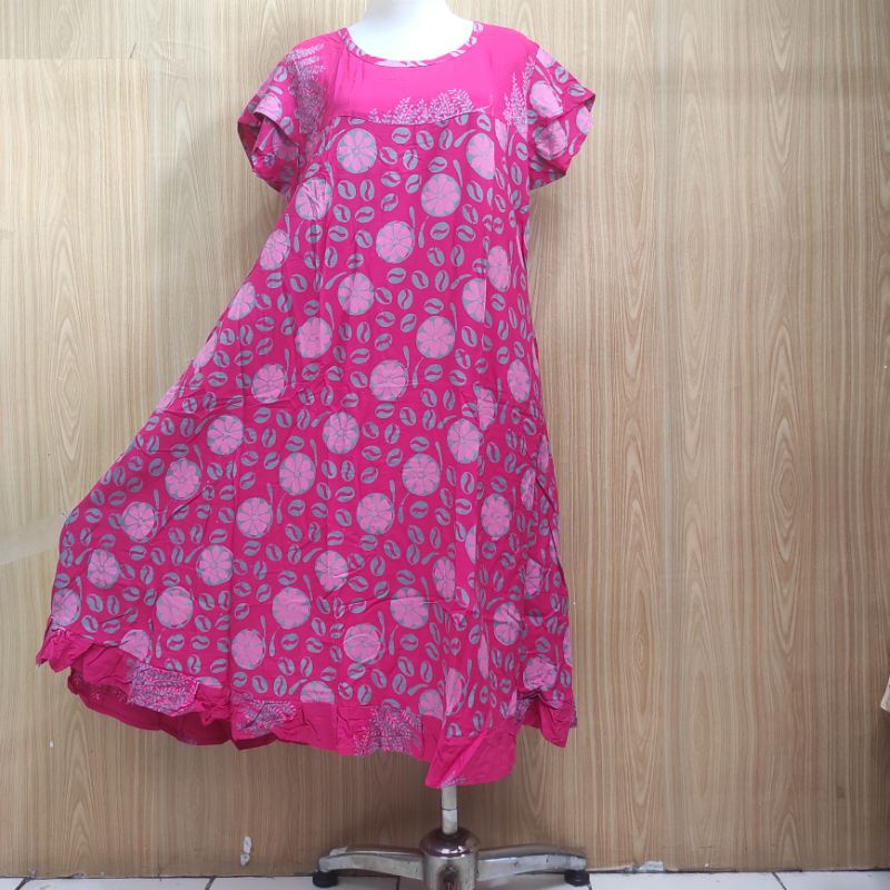 Daster Qonita Boutique Rosmalia Bn Lengan Susun