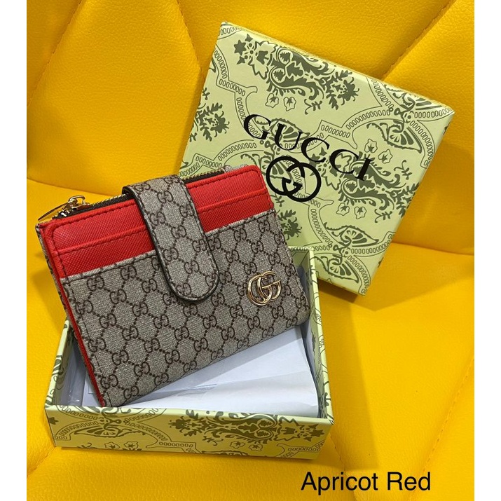 Dompet kartu kancing wanita,Free box