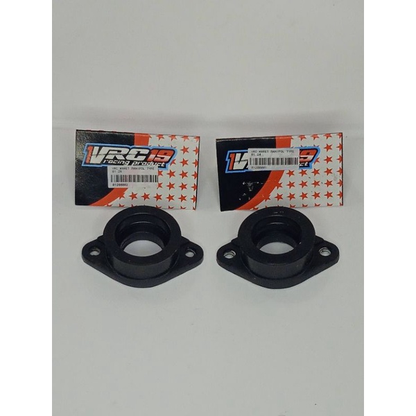 KARET INTAKE MANIPOL MANIPUL RACING VRC MODEL BAUT / KUPING KANAN KIRI UKURAN PE 24mm 28mm