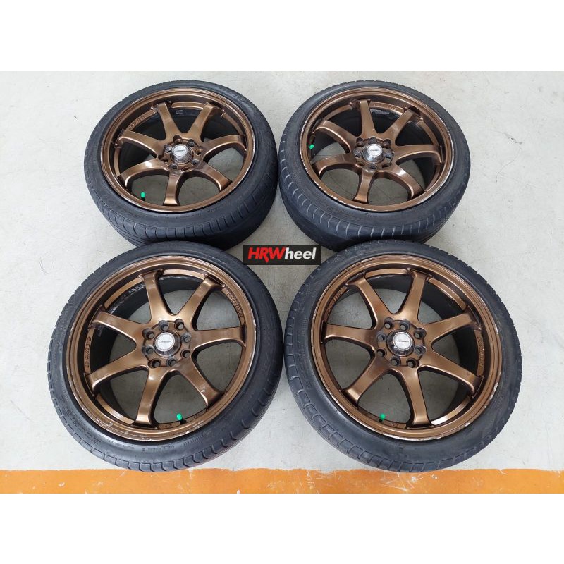 Velg Bekas GTR Sport Ring 17 + Ban Accelera PHI-R 205 45 R17