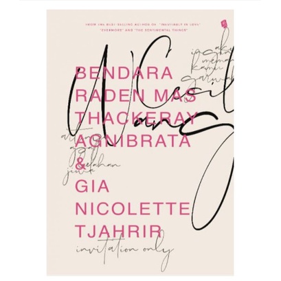 Novel INVITATION ONLY CECILLIA WANG - Bukune