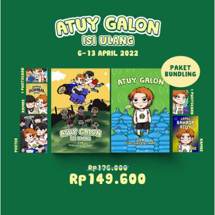 Atuy Galon Isi Ulang - Cyn - Bukune