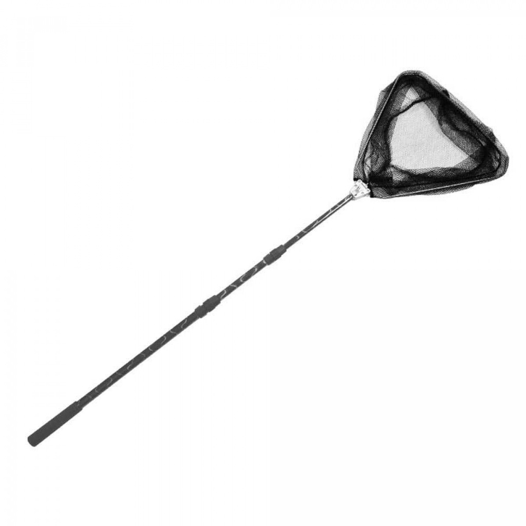 Serokan Jaring Ikan Udang Telescopic Fishing Net Pole Aluminium 187CM