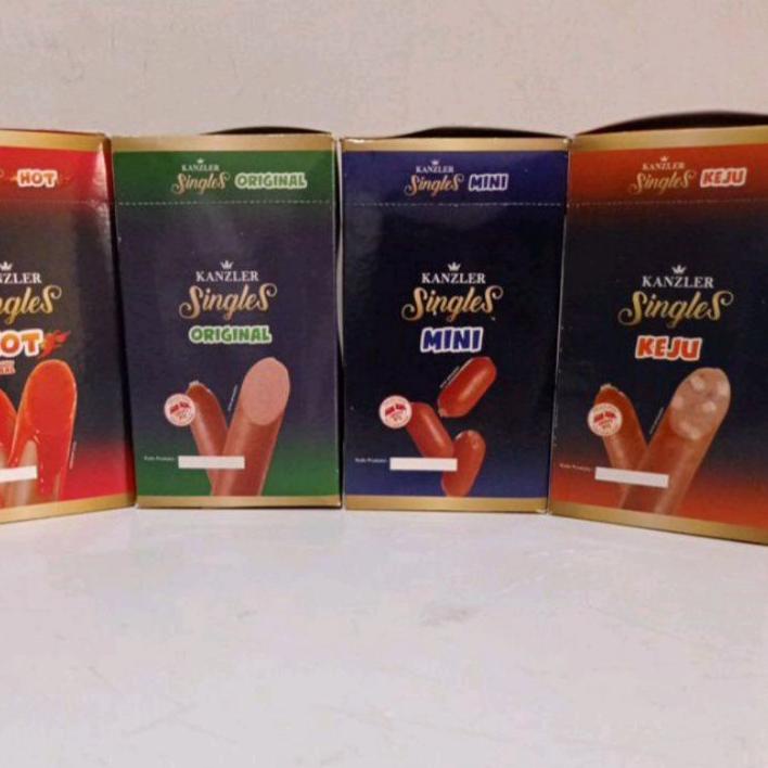 

NIS200 1 DUS KANZLER SINGLES HOT / ORIGINAL / KEJU / MINI / BAKSO BOX (ISI 12 PCS) ||