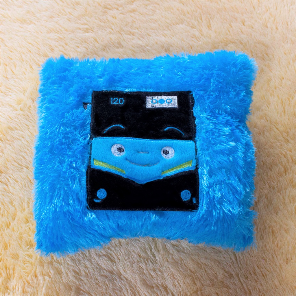 BANTAL 5ORB DAPAT 5PCS BANTAL BONEKA KEPALA KARAKTER BULU RASFUR