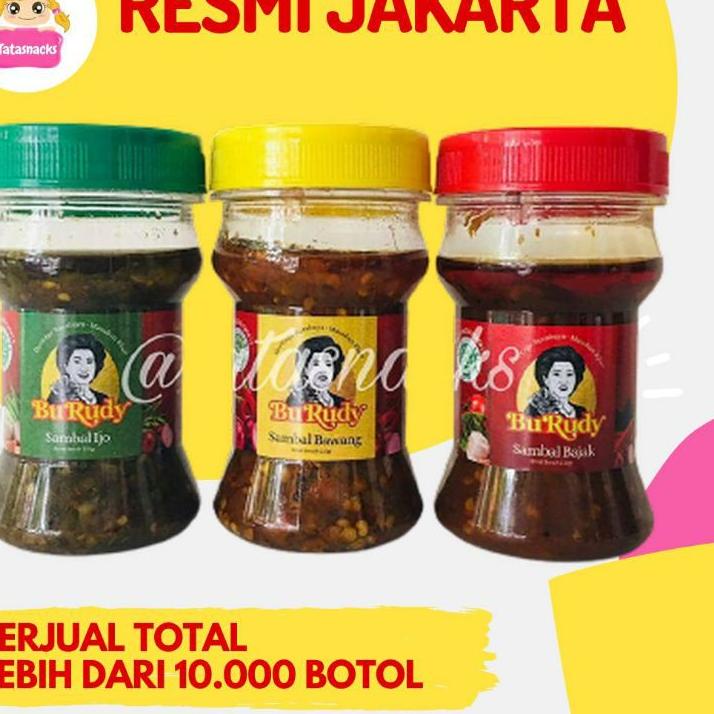 

COD⭐-Sambal Bu Rudy Surabaya
